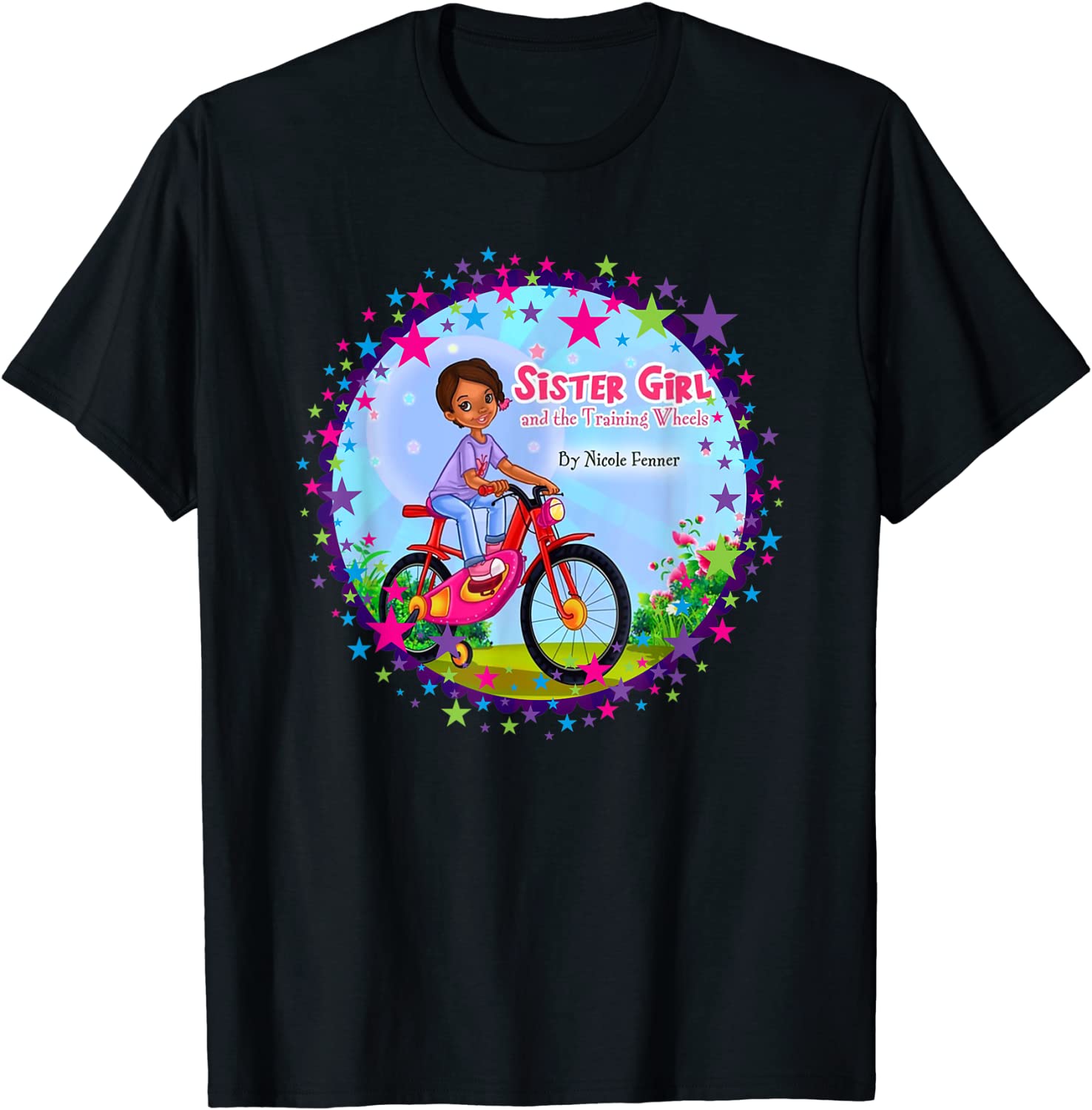 SISTER GIRL & THE TRAINING WHEELS T-SHIRT (ADULT)