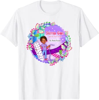 SISTER GIRL & THE NEW DRESS T-SHIRT (ADULT)