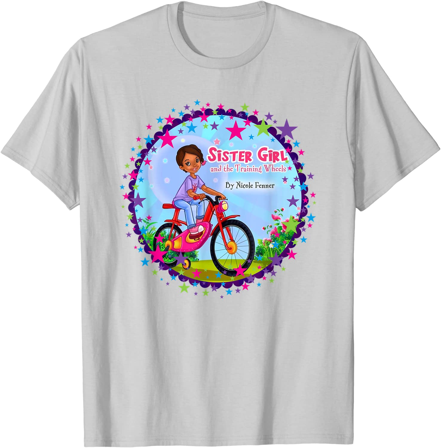 SISTER GIRL & THE TRAINING WHEELS T-SHIRT (ADULT)