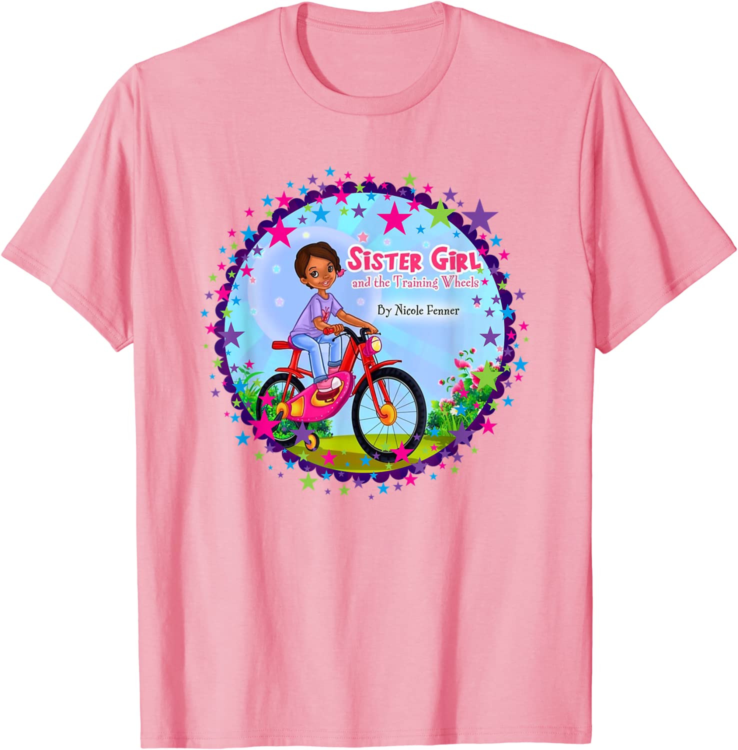 SISTER GIRL & THE TRAINING WHEELS T-SHIRT (ADULT)