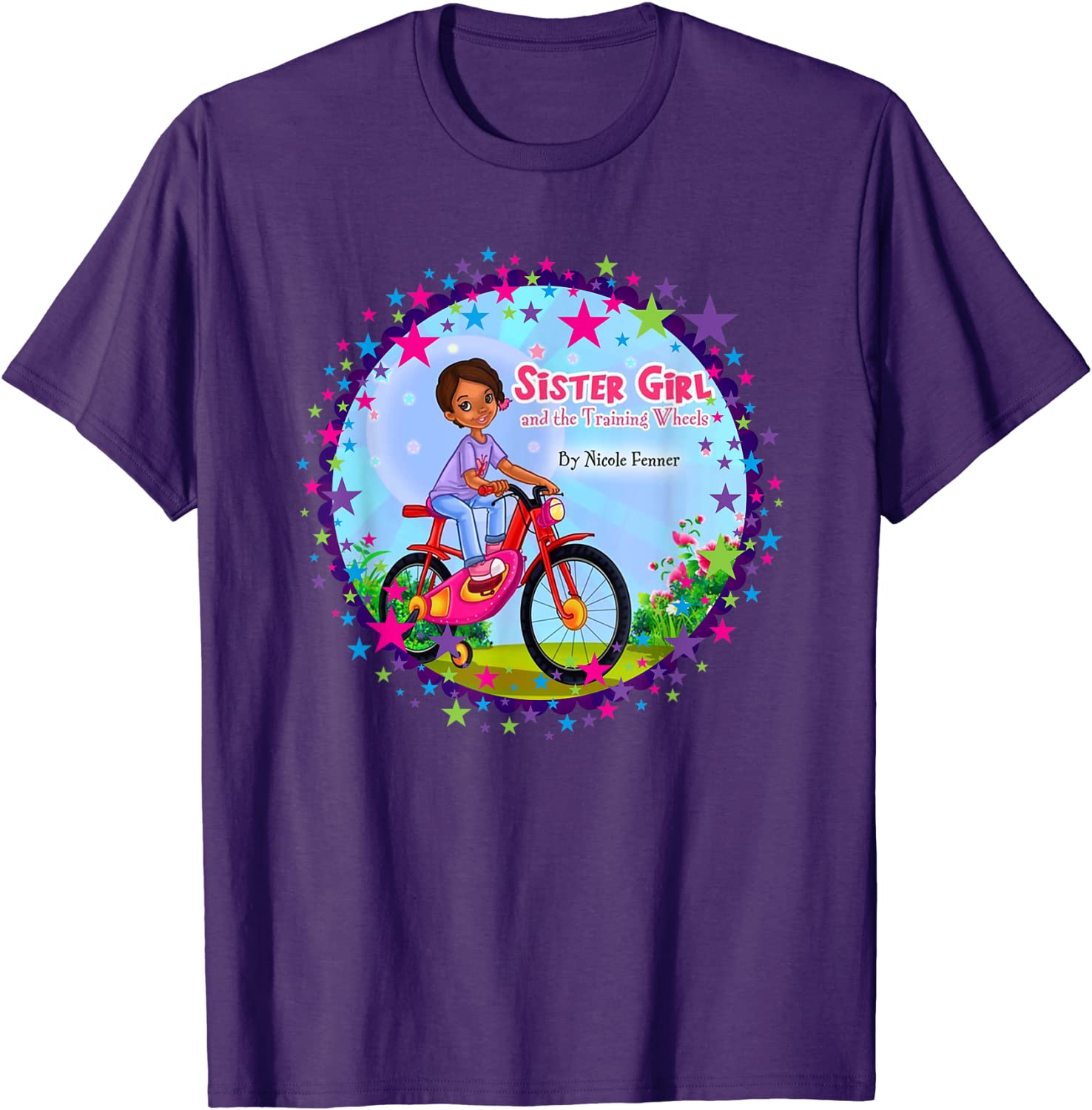 SISTER GIRL & THE TRAINING WHEELS T-SHIRT (ADULT)