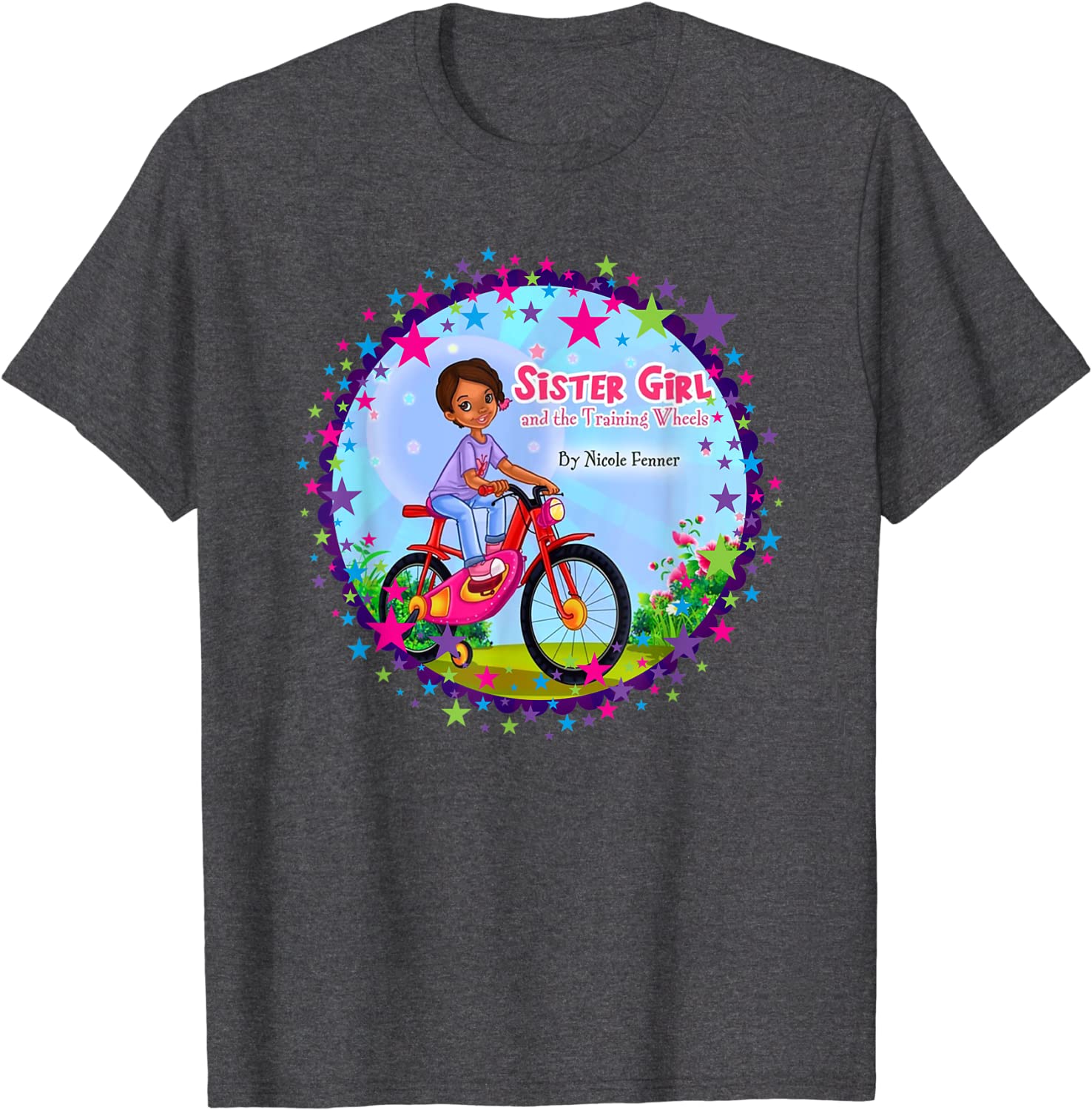 SISTER GIRL & THE TRAINING WHEELS T-SHIRT (ADULT)