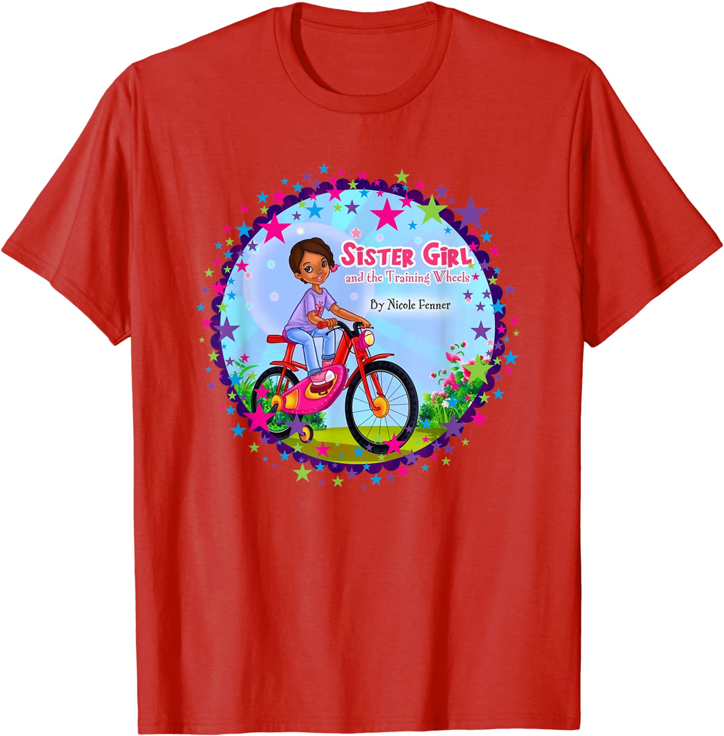 SISTER GIRL & THE TRAINING WHEELS T-SHIRT (ADULT)