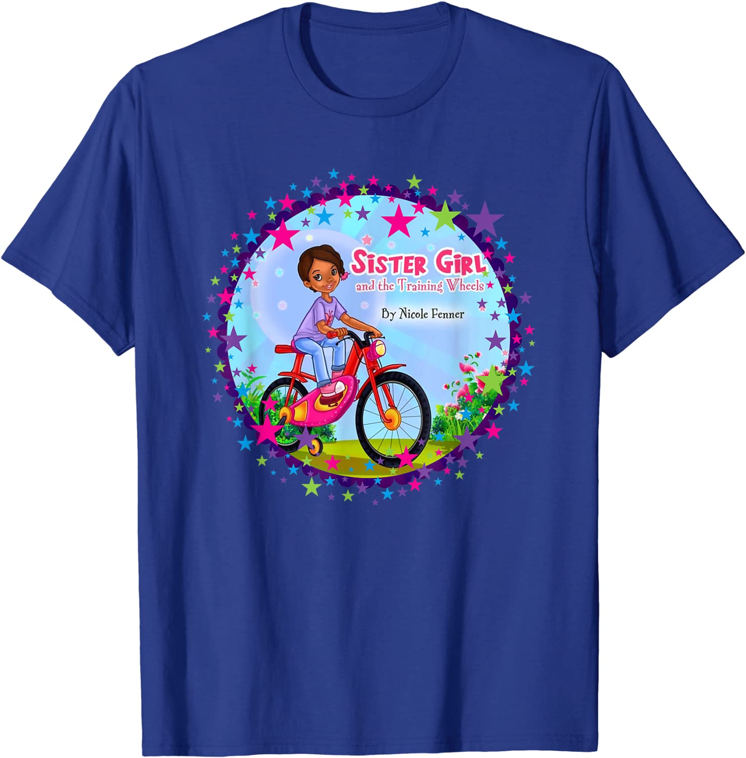 SISTER GIRL & THE TRAINING WHEELS T-SHIRT (ADULT)