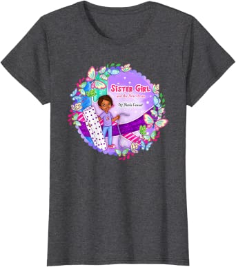 SISTER GIRL & THE NEW DRESS T-SHIRT (ADULT)