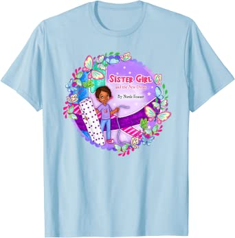 SISTER GIRL & THE NEW DRESS T-SHIRT (ADULT)