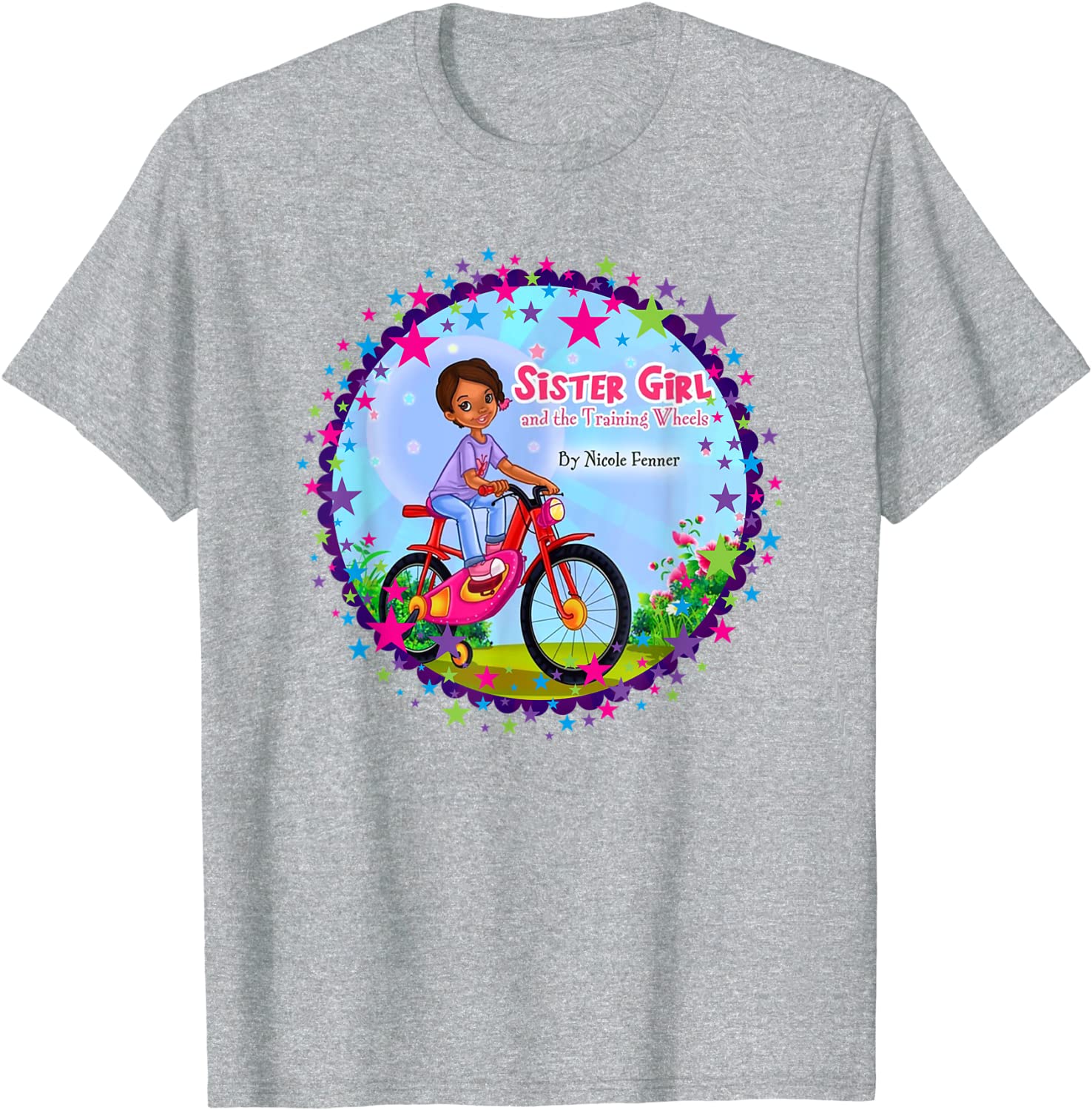 SISTER GIRL & THE TRAINING WHEELS T-SHIRT (ADULT)