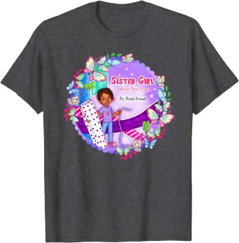 SISTER GIRL & THE NEW DRESS T-SHIRT (ADULT)