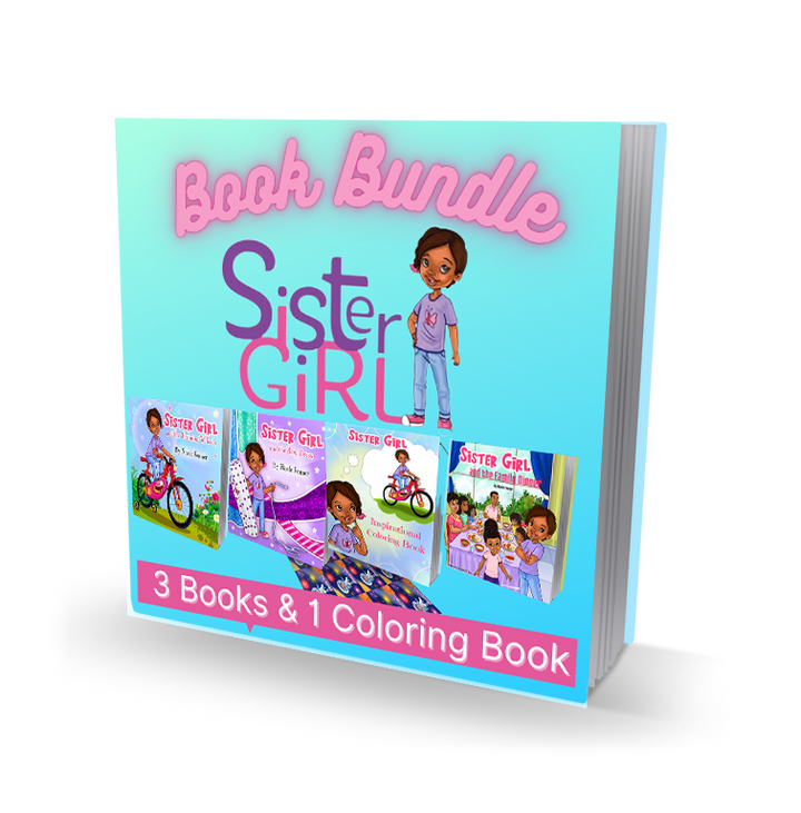 Sister Girl four-book bundle for children ages 4 to 8